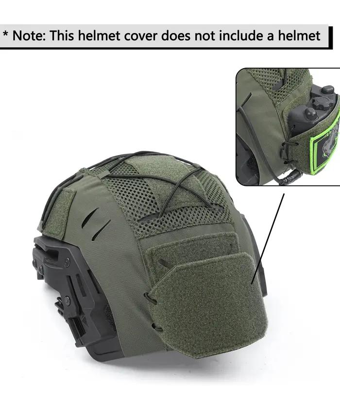 Dmgear Team Wendy housse de casque Exfil bosse balistique maille Ranger vert équipement tactique équ