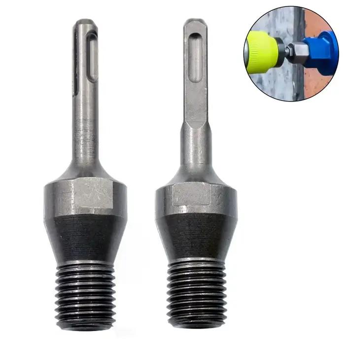 Adaptateur de perceuse électrique SDS Plus 13 mm avec tige de connexion M22 pour foret diamanté à qu