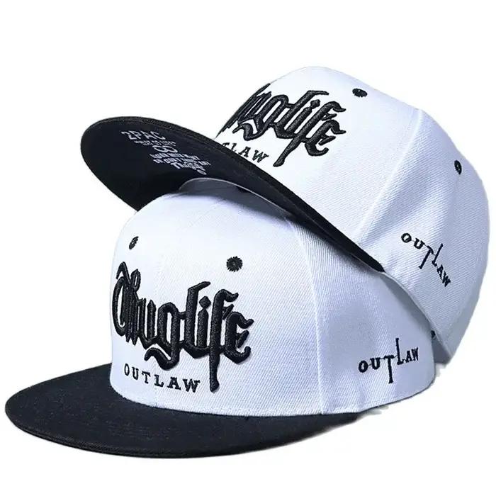 Thuglife-Casquette de Baseball Hip Hop pour Adulte, Chapeau de Plein Air Décontracté, Réglable, 1 Pi