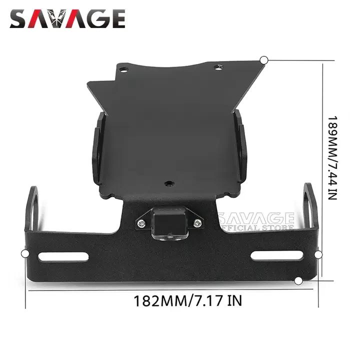 Support de plaque d'immatriculation pour YAMAHA FZ6, lumière LED FZ6N FZ6S 2004 – 2010 FZ6 N/S, acce