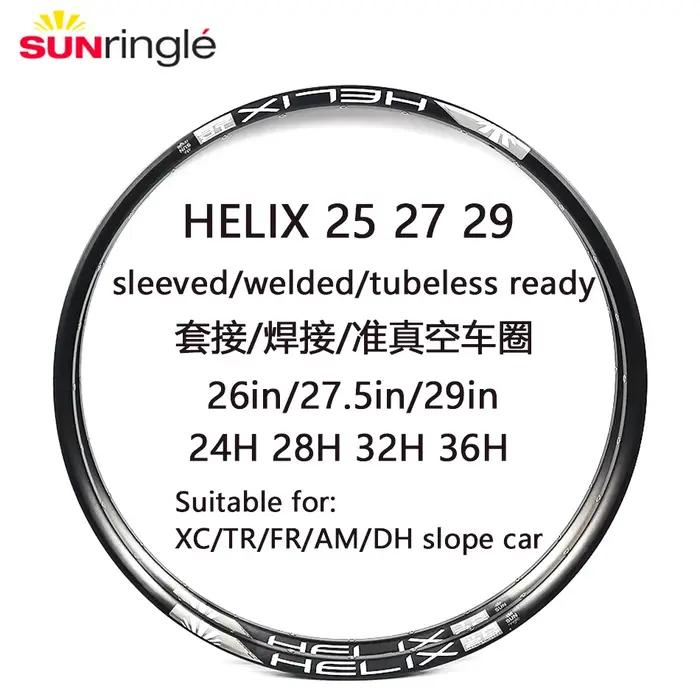 Sunring – jante de vtt TUBELESS TR25 TR27 TR29 26 27.5 29 pouces