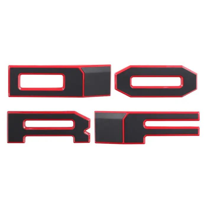 Quatre lettres pour calandre en maille modifiée de RANGER 2015-2018 T7 PX2 MK2 XL XL+