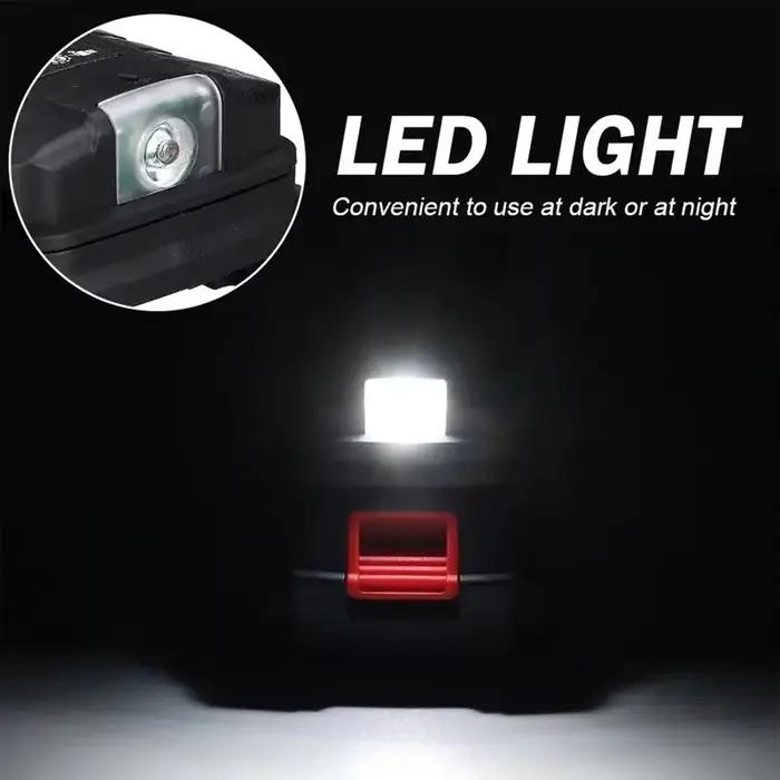 Adaptateur lampe de travail LED pour batterie Li-on Makita 14.4V/18V BL1830 BL1430 BL1850 convertiss