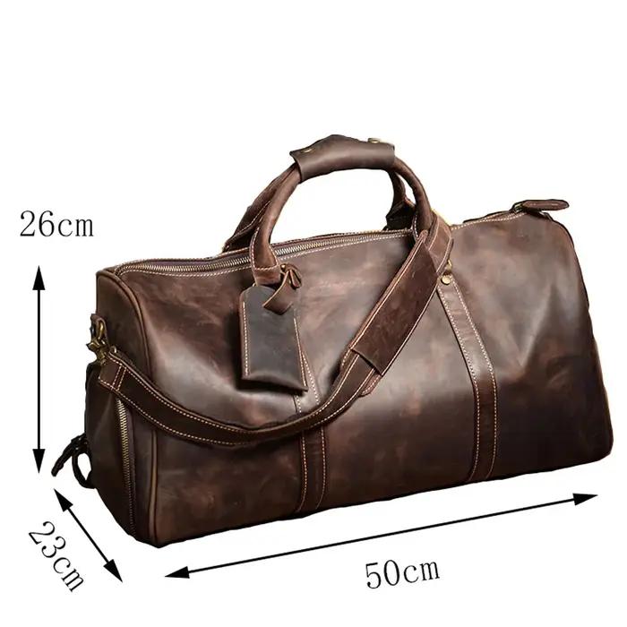 ZRCX – sac à main Vintage pour hommes