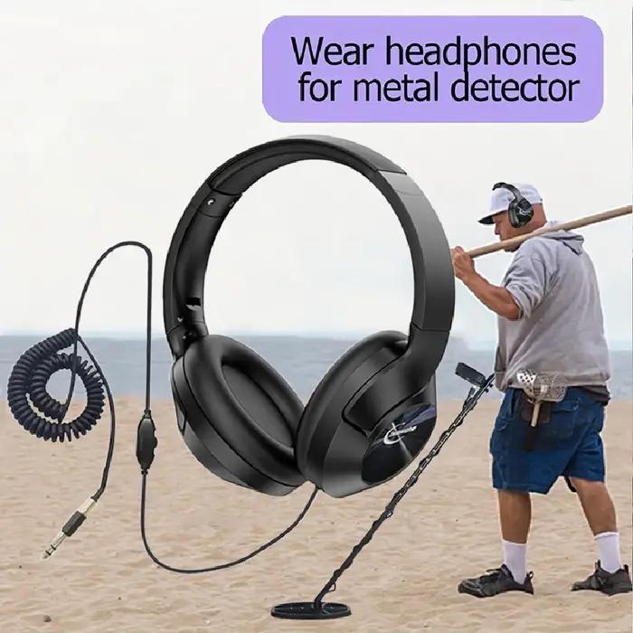 Détecteur de métaux écouteur détecteur de métaux professionnel tel que MD-6250 TX-850 casque trou ro