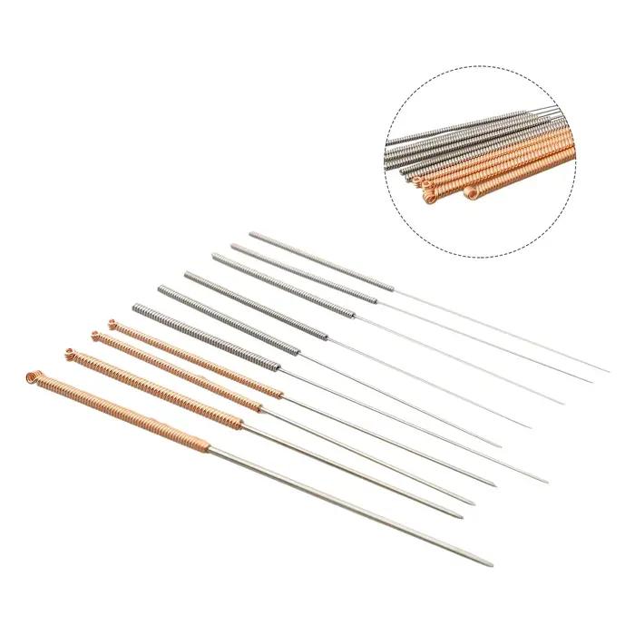 1 jeu d'aiguilles de nettoyage, buse de 0.15 à 1.0mm, aiguilles de nettoyage haute élasticité MK8 po