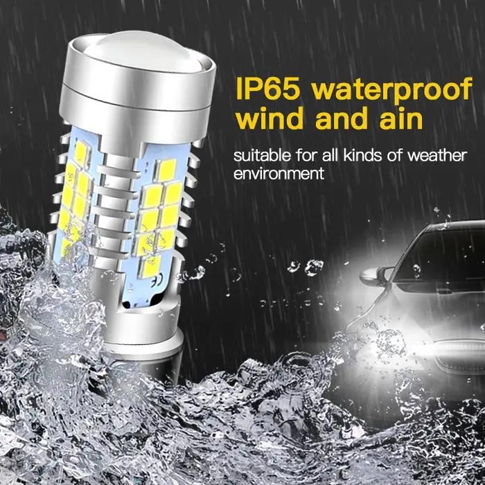 2 feux diurnes LED DRL W21/5W 7443, pour Renault Duster Kangoo Logan Sandero 2 Peugeot 2008 208 301