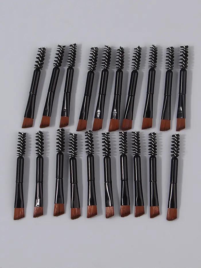Mini brosse de maquillage multifonctionnelle pour les yeux, brosse à cils à double tête, brosse pour
