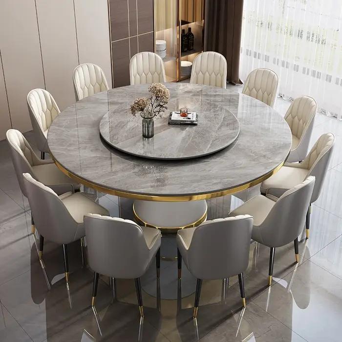 Tables de cuisine de luxe haut chaud garder la décoration Tables à manger Design français Tavolo Rou