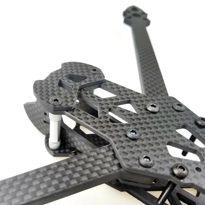 Mark4 7 pouces 295mm avec bras de 5mm cadre quadrirotor 3K fibre de carbone 7 "FPV Freestyle RC Dron