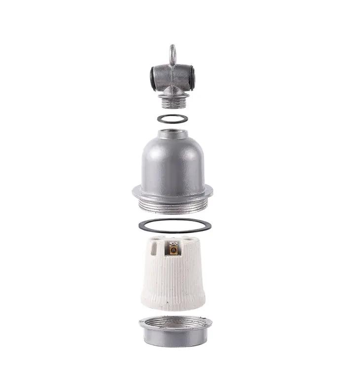 E27 rampant animal de compagnie lézard tortue support de lampe chauffant et interrupteur de cordon d