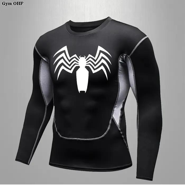 T-shirt long homme quatre saisons sport - Respirant séchage rapide yoga course intérieur
