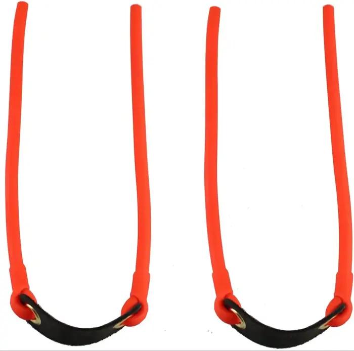 Bandes élastiques en Latex naturel de qualité supérieure, 2 pièces, pour frondes, remplacement haute