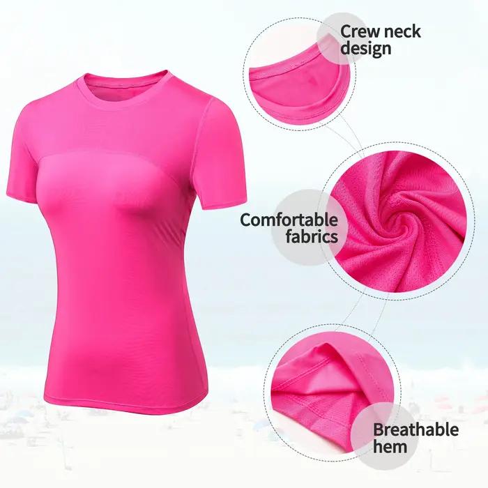 T-shirt de Yoga pour femmes, de Fitness, de course, de Sport, à séchage rapide, nouvelle collection