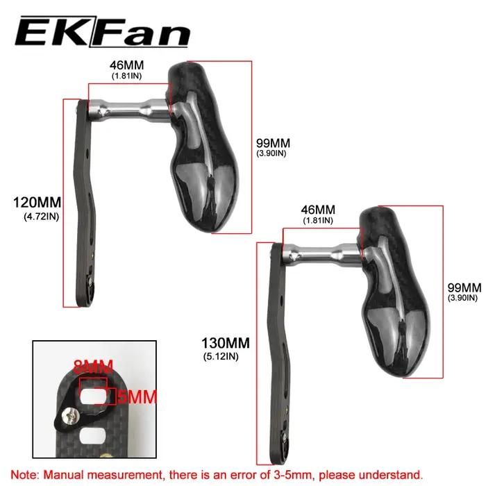 Ekfan – moulinet de pêche Daiwa Baitcast en Fiber de carbone, accessoire de grande qualité, en forme