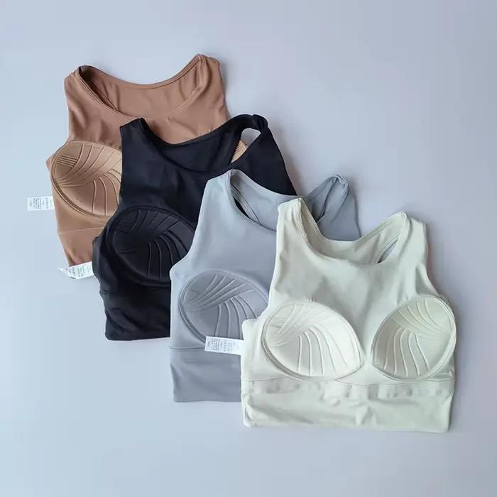 Soutien-gorge sport femme push-up respirant - Yoga fitness - Bralette running confortable
