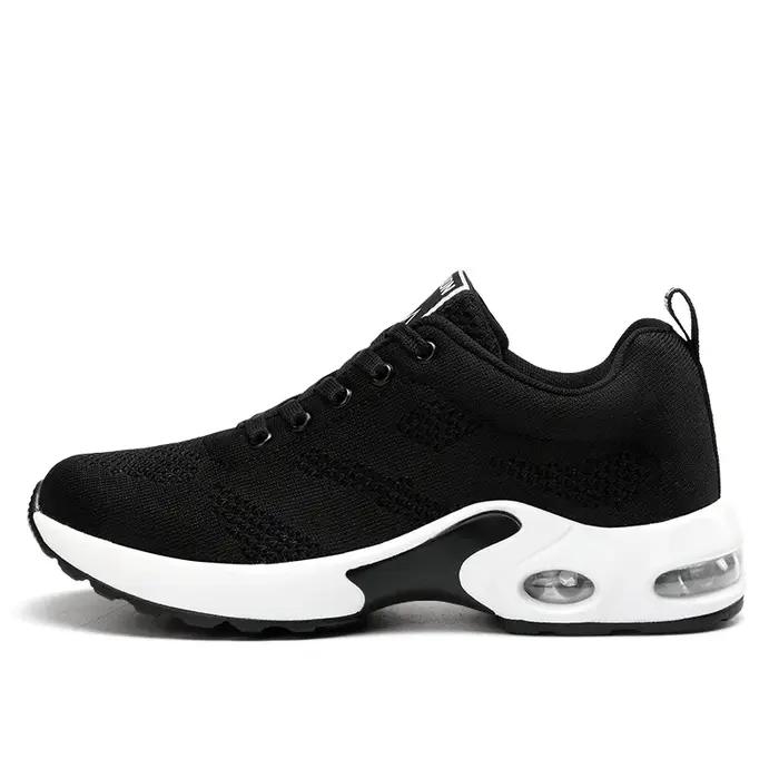 Chaussures de course femmes été respirantes - Baskets mesh léger tissage fly sportives