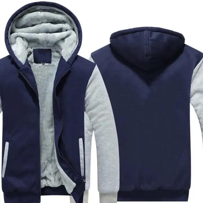 Your OWN Design cd break Coat for Men, Logo, Picture, btDIY Print, Warm Hoodie, Optics, Casual Jacke