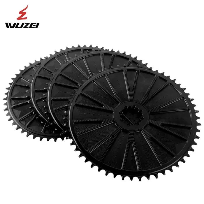 WUZEI plateau de vélo de route 8 boulons roue à chaîne large étroite vélo 40 42 44 46 48 50 52 54 56