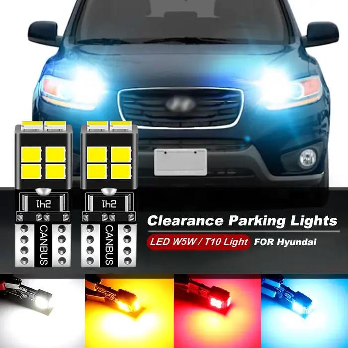 2 pièces pour Hyundai Santa Fe 1 2 3 2001-2016 2008 2009 2010 2011 2012 2013 2014 feu de stationneme