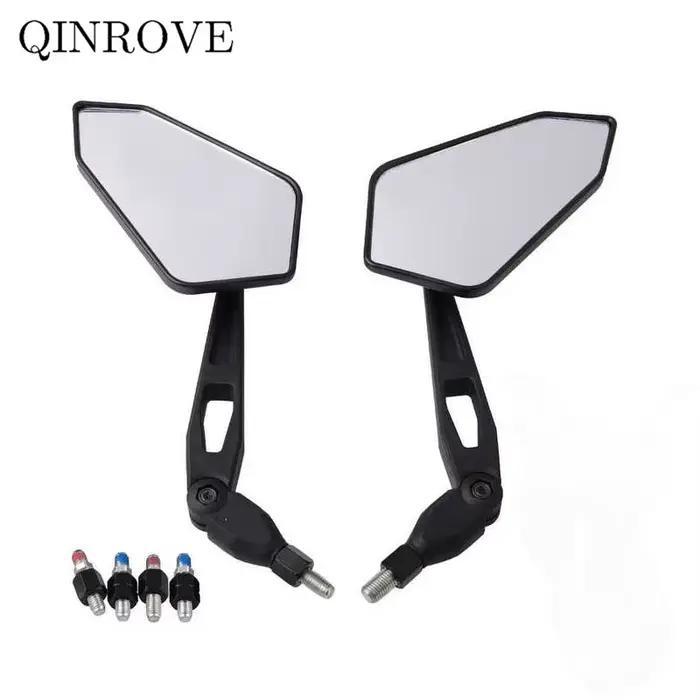 Rétroviseurs Latéraux ABS Universels pour Moto, 8/10mm, pour KTM Duke 125 250 390 790 990, BMW R Nin