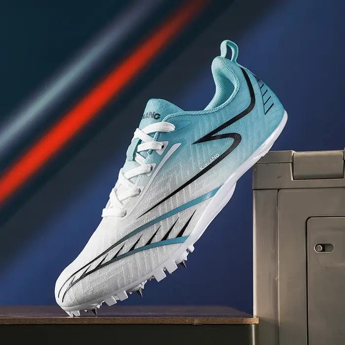 Chaussures de course professionnelles pour hommes, chaussures de Sprint, athlétiques, saut en Long,