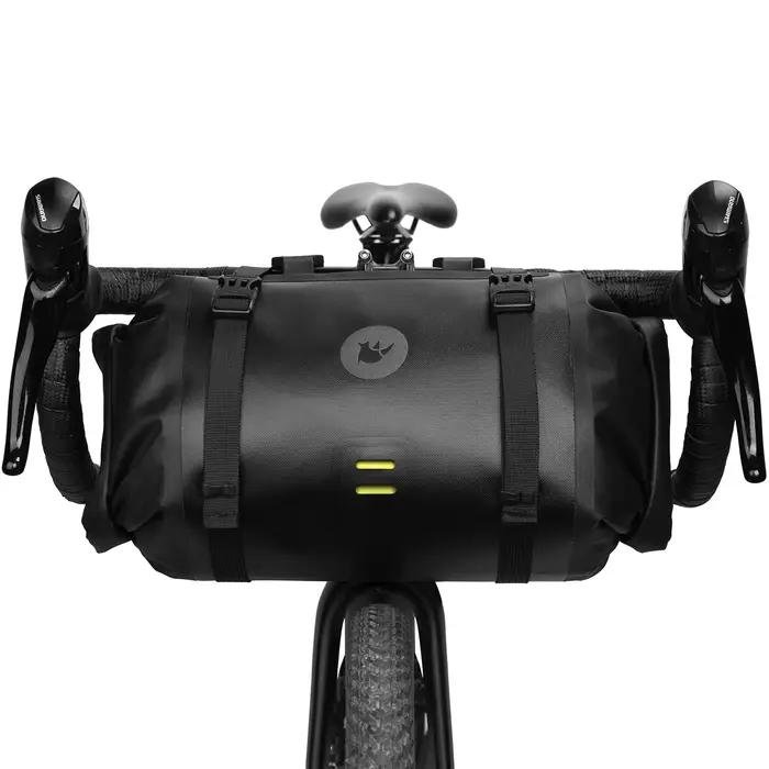 Rhinowalk – Sac de vélo étanche de grande capacité, sacoche de guidon, tube avant, 2 pièces, pour ca