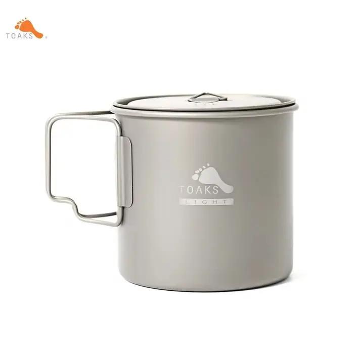 Tasse TOAKS 650ml titane ultraléger pour camping - vaisselle extérieure légère équipement randonnée
