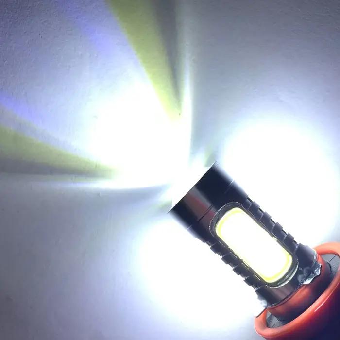 2 pièces H11 H8 H9 LED antibrouillard jaune blanc 9006/HB4 9005/HB3 H27 881 voiture Automobile ampou