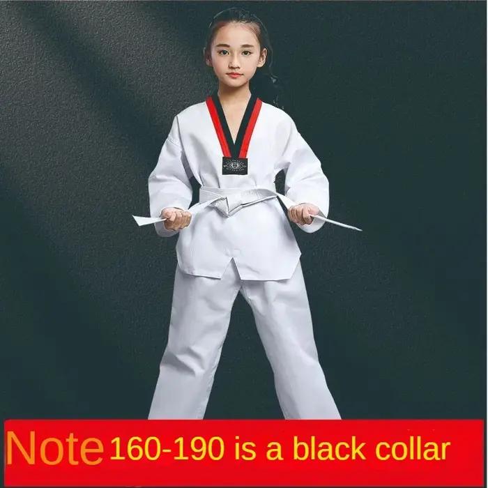 Vêtements de Taekwondo pour hommes et femmes, nouveau modèle, manches longues, vêtements de Taekwond
