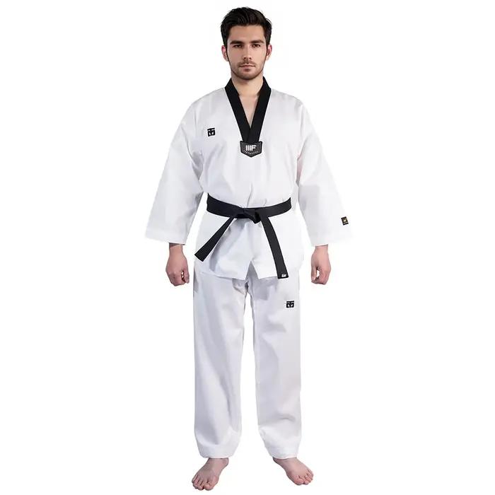 Uniforme Taekwondo WTF pour enfants et adultes - Dobok ITF karaté en tailles XXXL à XXXS