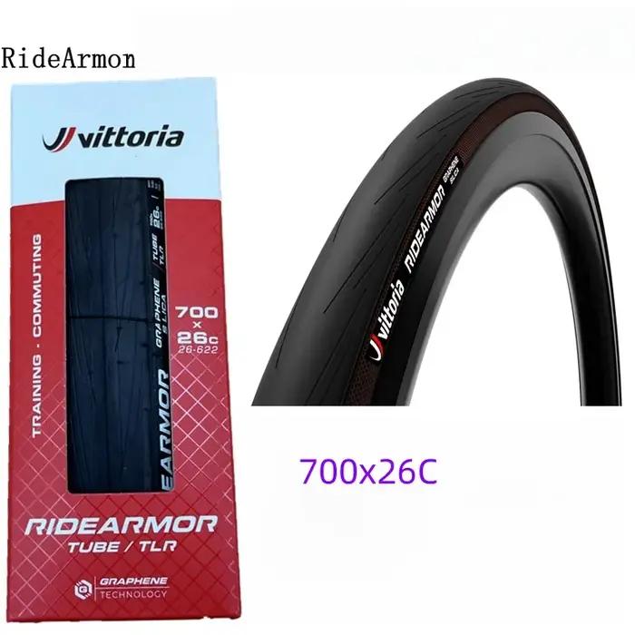 Vittoria RIDEARMOR pneus de vélo de route Anti-crevaison sans TUBEL/TUBE TLR pneu de vélo de route 7
