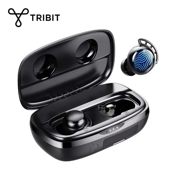 TriBit FlyBuds 3 TWS Écouteurs Bluetooth IPX8 Étanche 100 Heures De Jeu Casque sans Fil Tactile Cont