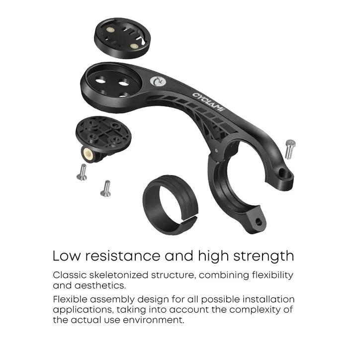 Support d'ordinateur pour vélo de route compatible avec GPS et lampes de saunas pour une performance améliorée et une utilisation sécurisée
