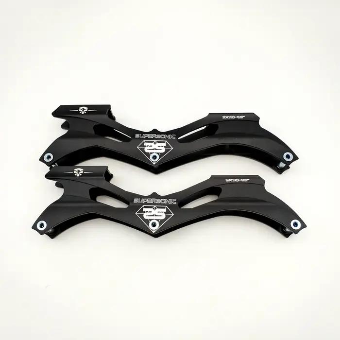 Cadre de patin de vitesse avec essieux, livraison gratuite, 3x110mm