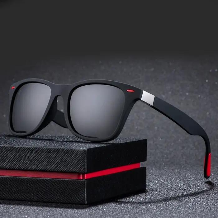 ZXWLYXGX classique lunettes De soleil polarisées hommes femmes marque Design conduite cadre carré lu