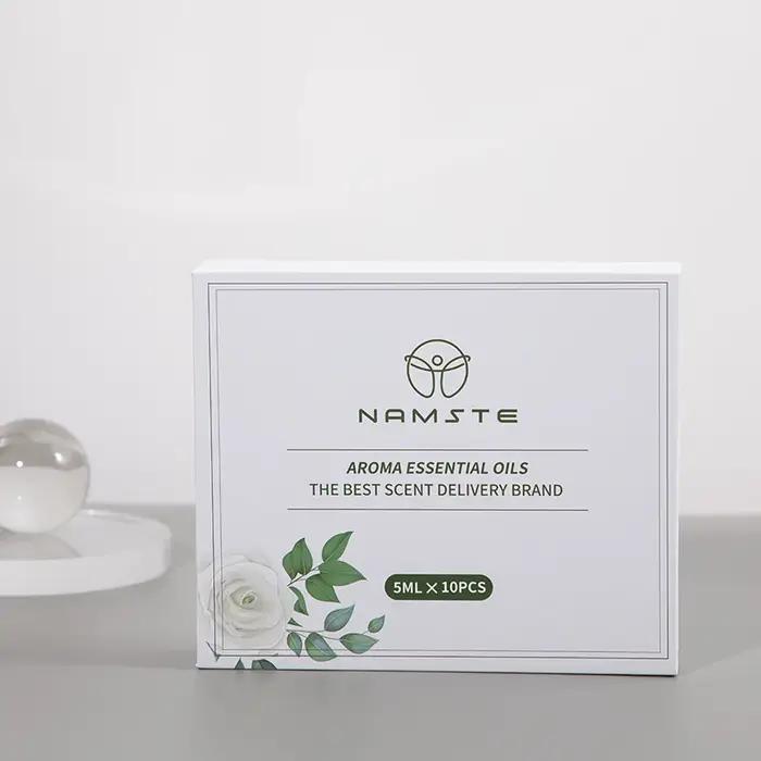NAMSTE Coffrets d'échantillons d'huiles essentielles de différents types, série de parfums adaptés a