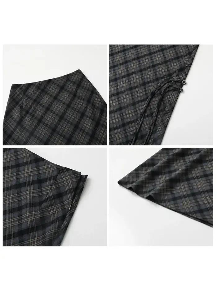 CHIC VEN – jupe longue décontractée pour femmes, nouveau Style doux et Cool, taille haute, fente à c
