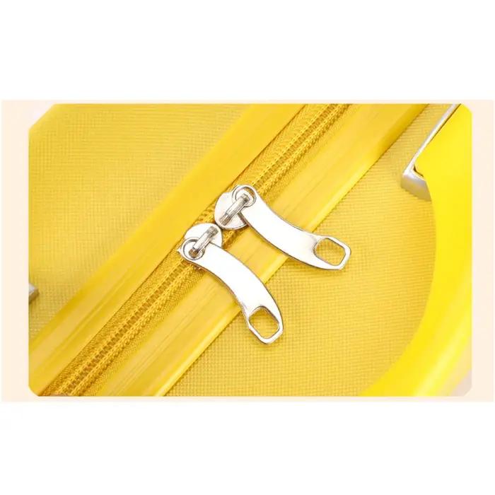 Petite valise de voyage pour femme, sac à cosmétiques, matériau compressif, neuf, taille 30 cm-15,5