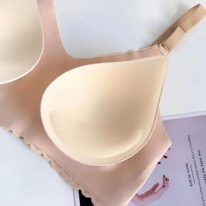 Maillot de bain rond en éponge 3D pour femmes, 2 pièces, accessoires, soutien-gorge Push Up, rembour