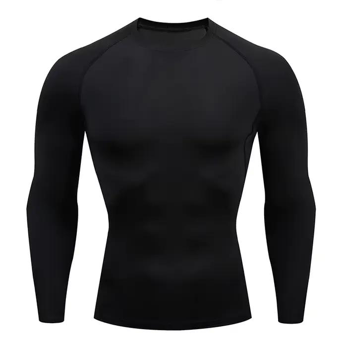 Dry Fit hommes haute qualité MMA Fitness Gym sport T-Shirt Jogging course chemise Compression respir