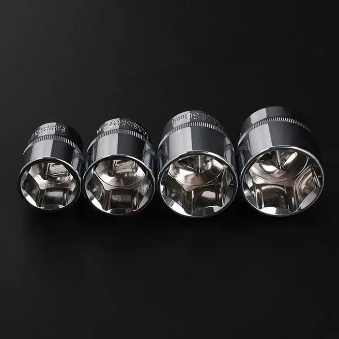 Clé à douille courte hexagonale 1/2, 8MM 9MM 10MM 11 12 13 14 15 16 17 18 19 20 21 22 23 24, manchon