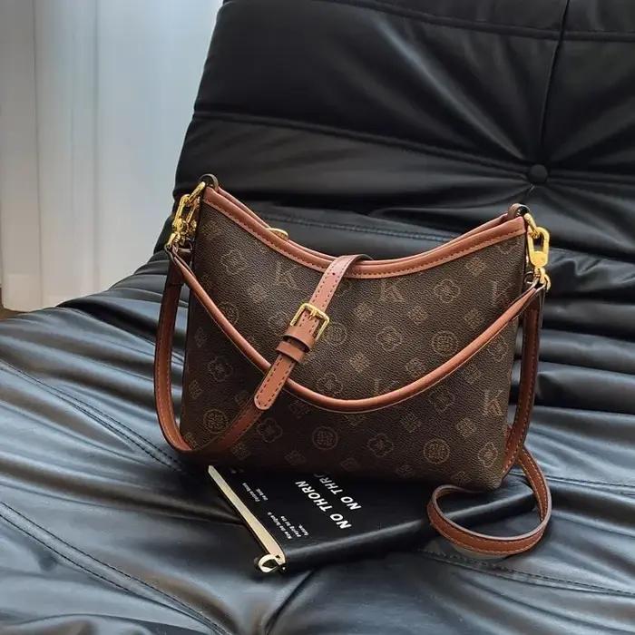 Sac à langer en cuir élégant et décontracté pour femme, grande capacité, texturé, original, rétro, p