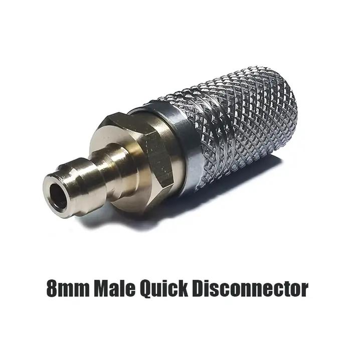 Air HPA Soft Rainbow Air Charging Quick Release Adapter Socket, 8mm Male Continents, Accessoires, 1,