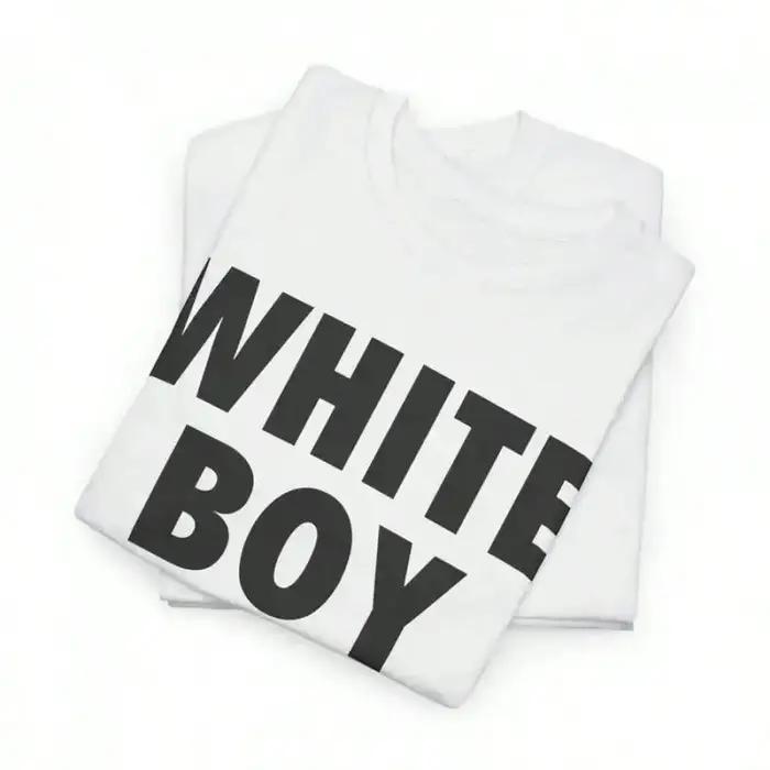 Blanc garçon de l'année t-shirts imprimé à manches courtes T-shirt rétro décontracté Streetwear Vint