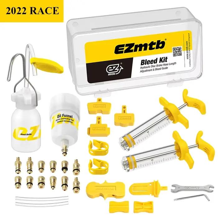 Kit de purge d'huile de frein à disque hydraulique de vélo, outils Ezmtb 2022 PRO pour SHIMANO, SRAM