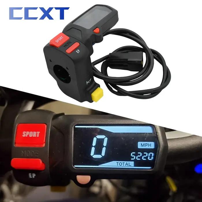 Sélecteur de commutateur de Mode d'alimentation SPORT/EP pour moto électrique, interrupteur de klaxo