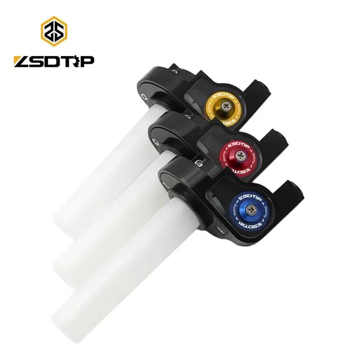 ZSDTRP 22mm poignées de moto régler la pince d'accélérateur torsadée avec câble d'accélérateur pour