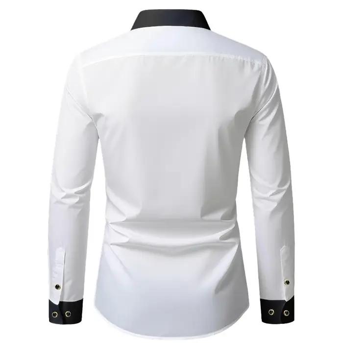Chemise Homme FGKKS – Nouvelle Collection Imprimée Tendance, Style Décontracté Chic, Manches Longues