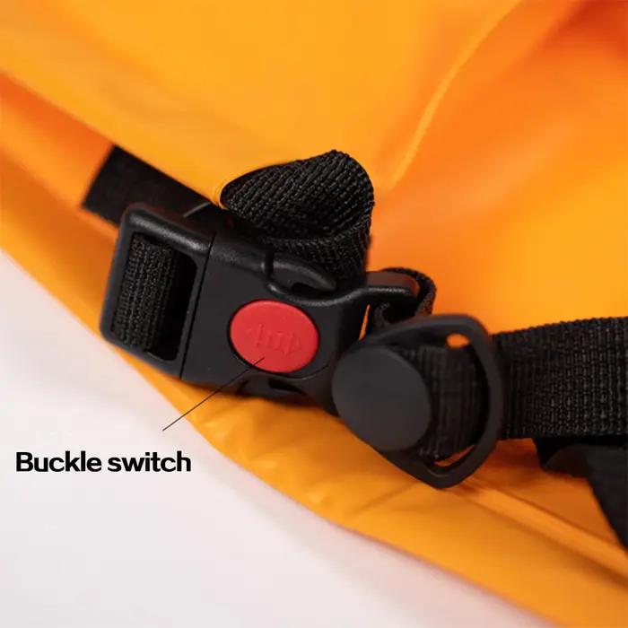 Gilet de sauvetage gonflable pour adulte, veste de survie, pour pêche à la dérive, natation, sports